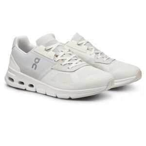 On Running Men's White & Gray Running Shoes Size 9M